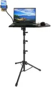 Laptop Stand Tripod - Adjustable and Portable Stand for Laptops, Projectors & Ta