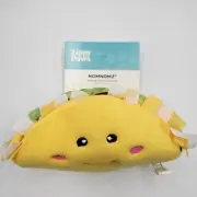 Zippy Paws Nomnomz Taco Squeaky Plush Dog Toy 7"