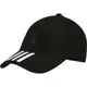 ADIDAS Classic 3CAP COTTO 電繡 帽子 休閒 老帽 棒球帽 黑 S98156