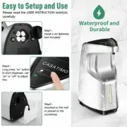 Touchless Hand Soap/Gel Dispenser, Automatic, 450ml, Countertop/Wall-Mounted