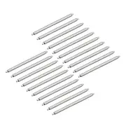 20pcs Watch Band Pin 24mm Stainless Steel Spring Bar Pins 1.5mm Dia.