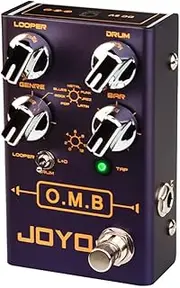 JOYO Looper & Drum Machine Pedal for Electric Guitar Effect (O.M.B R-06) - Cycle Recording