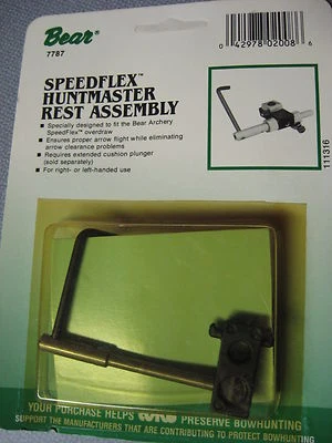 Bear Archery Bow Hunting SpeedFlex HuntMaster Arrow Rest RH or LH 7787