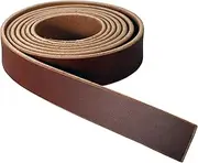 Premium Wickett & Craig English Bridle Leather Strap Blank, 1" x 84" 10-12oz [5/32"-3/16" (4mm-4.8mm)] Thickness, Medium Brown, Fully Finished, 100% Leather Strap; Made in USA with US Leather