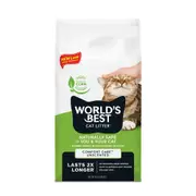 World's Best Unscented Clumping Cat Litter 6.80kg