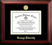 Gonzaga University 10 x 8 Inches Gold Embossed Diploma Frame