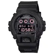 Casio Men's Watch G-Shock Quartz Alarm Black Digital Dial Resin Strap DW6900MS-1