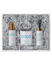 COCO by Stone Diffuser, Room Spray & Candle Gift Pack - Stone Fruit