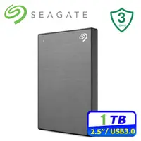 在飛比找PChome24h購物優惠-Seagate One Touch 1TB 2.5吋行動硬碟