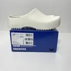 NIB BIRKENSTOCK Birki’s SUPER-BIRKI Clogs White Regular Fit 0068021