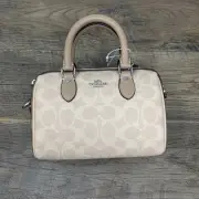 COACH Mini Rowan Crossbody Bag In Blocked Signature Canvas CW330 — New
