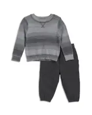 Splendid Boys' Space Dyed Sweatshirt and Pants Set - Baby