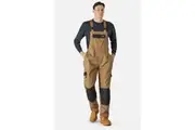 Dickies Mens Bib And Brace Trouser (Khaki Brown/Black) - UTFS9202