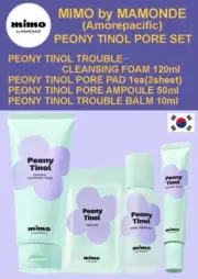 [Amorepacific] MIMO by MAMONDE PEONY TINOL PORE SET (4item) |Made in Korea|