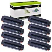 8PK BK Toner Cartridge Fits for HP CF410X LaserJet Pro MFP M377dw M477dw M477fn