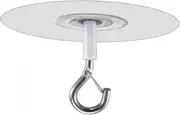 2pcs Adhesive Ceiling Hook, Adhesive Hooks Wall Ceiling, Self-Adhesive