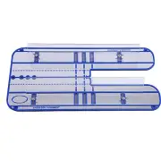 Putting Alignment Mirror Practice Training Aid With Guide Rails CH