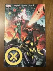 X-MEN #1 (2021) Cyclops, Wolverine, Synch, Gerry Duggan, Pepe Larraz, Gold Var.