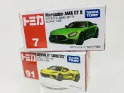 TAKARA TOMY Tomica *Mercedes* #7 & *Chevrolet* #91 Set of 2, Diecast Cars