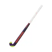 Kookaburra Feud Mid-Bow Field Hockey Stick 37.5'' Long Medium-Weight Purple/ORG