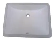 Build Essentials DLS1813BIS Delacora 18" Undermount Bathroom Sink- Biscuit