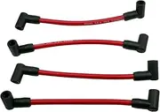 4pcs 9.5" Spark Plug Wire Plug Replacement for 582365 18-5231-1 10mm Lead Wire Spark Plug Fit for Johnson Evinrude 80-140 Hp V4 outboards