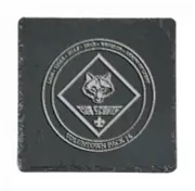 Voluntown Pack 74 Cub Scouts Voluntown CT Slate Coaster
