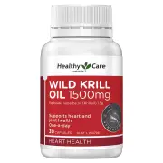 Healthy Care Wild Krill 1500mg | 30C
