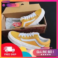 在飛比找蝦皮購物優惠-Vans Vault style 36 黃色運動鞋