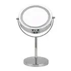LED Light Makeup Mirror Round Double Sided Magnifying Mirror Standing Mirror XXL