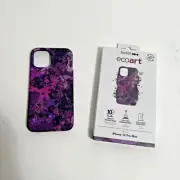 Tech21 EcoArt Case for iPhone 12 Pro Max 6.7" Pink Purple Collage Art Print