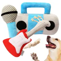 在飛比找蝦皮購物優惠-Dog Toys Plush Toy Guitar Radi