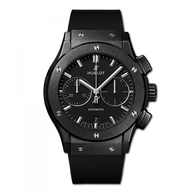 New Hublot Classic Fusion Chronograph Ceramic 45mm Watch 521.CM.1171.RX