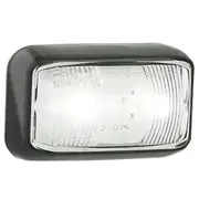 [TechBrands] White Vehicle Clearance Lights Trailers & Caravans (12/24V)