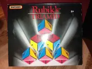 COMPLETE VINTAGE BOXED TRIAMID RUBIKS CUBE PYRAMID 2 X PUZZLE MATCHBOX 80s AS80
