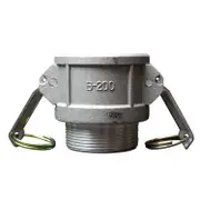Aluminium Camlock Fittings (Type B) - BSPT Thread