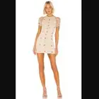 NWT Revolve x House of Harlow Hilde Dress in Oatmeal | Size M