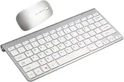 2.4g Keyboard Wireless Keyboard and Mouse Ultra-Thin for Home Office Computer Tablet Portable