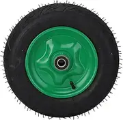 Brilluxa Hand Truck Wheel, 14 Inch Rubber Trolley Tire 550lbs Load, Garden Cart Replacement Wheel, Flat Utility Wheel