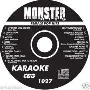 KARAOKE MONSTER HITS CD+G FEMALE POP HITS #1027