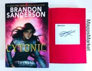 SIGNED Cytonic by Brandon Sanderson SKYWARD #3 1st EDITION (2021, Hardcover) NEW