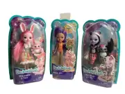 Enchantimals 6" Dolls Bree Bunny Twist Sage Skunk Caper Danessa Deer Lot x 3 NEW