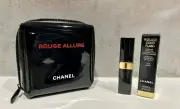 Chanel Classic Lipstick Pouch & 1 lipstick In Coco Flash 152 Shake - NEW