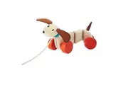 Pull-Along Happy Puppy Wooden Toy