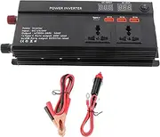 Gearwell 4000W DC to AC Power Inverter, 12/24V to, Modified Sine Converter, LCD Display Car Power Converter, Vehicle Inverter
