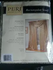 NWT Peri Homeworks Collection Rectangular Scarf 47 X 216 inches long Prism Ivory