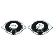 2 Pcs 2W 8 Ohm Small Speakers Metal Ear Shell Internal Micro Magnet Speaker