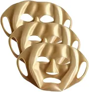 Beatifufu Silicone Face Mask 3pcs Silicone Mask Ear Hook Mask Cover Moisturizing Mask Reusable Face Cover Mask Cover for Home Silicone s 3d Silica Gel Face Mask Sheet The Face
