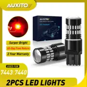 AUXITO LED 7443 Strobe 7440 Blinking Flashing Brake Light Bulb Safety Warning (for: Subaru)