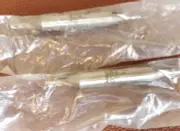 2 pieces ~ 1/8" End mIll KOBELCO Japan Double end 4 flutes HSS